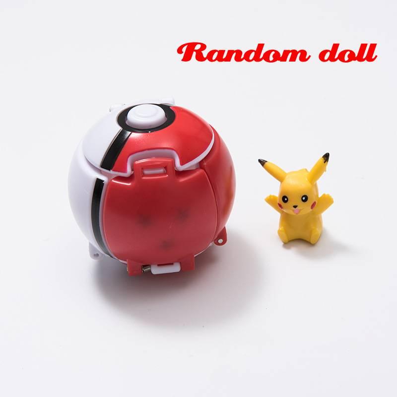 Transforming Elf Ball Pocket Monster Toy Ball With Touch-sensing Explosions Abs Material 7cm Diameter