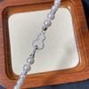 925 Silver-Plated Pearl Necklace Clasp - DIY Jewelry Sweater Chain Lock Gourd Clasp