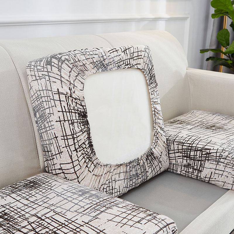 Floral Printed Sofa Seat Cushion Cover For Living Room Stretch Elastic Sofa Slipcover L Shape Corner Couch Cover 1/2/3/4 Seater