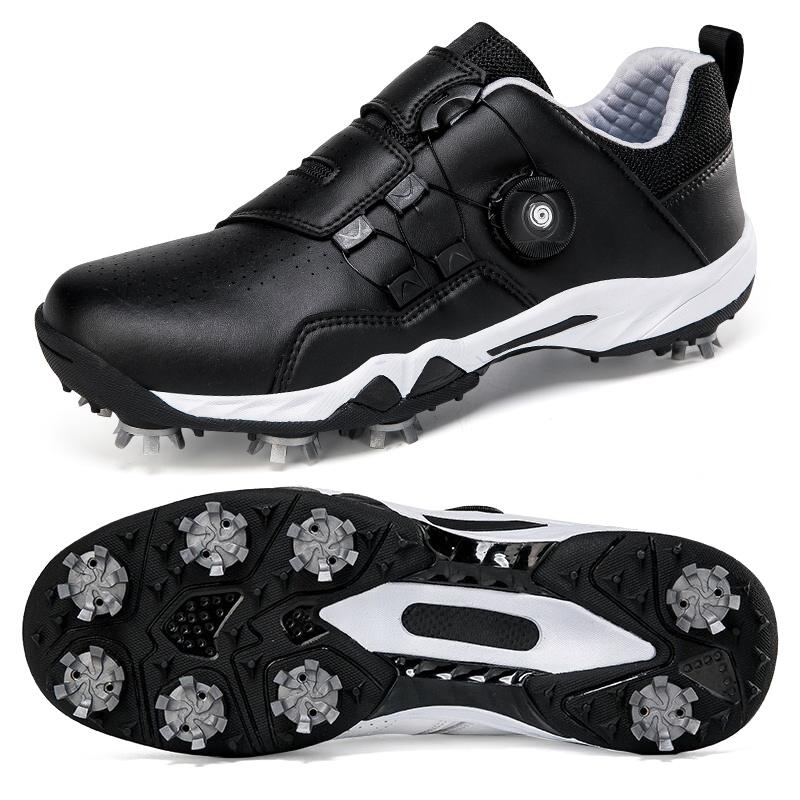 Nové golfové boty Muži Pohodlné golfové tenisky Venkovní velikost 36-46 Vycházková obuv Protiskluzové Sportovní tenisky Dámské Golfové boty