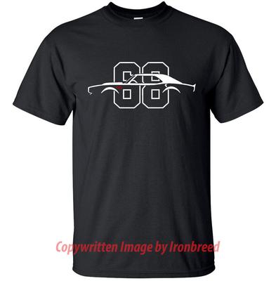 1968 CAMARO SS T-Shirt Muscle Car Silhouette RS 1. Generation 68 302 327 350 396