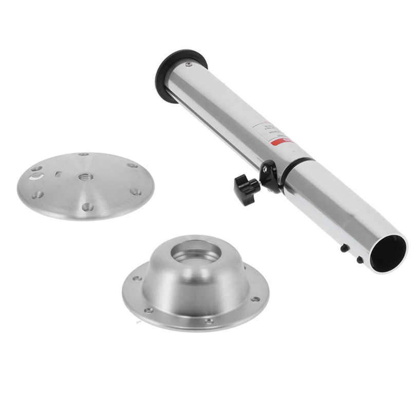 Desk Leg Table Pedestal Aluminum Silver for RV
