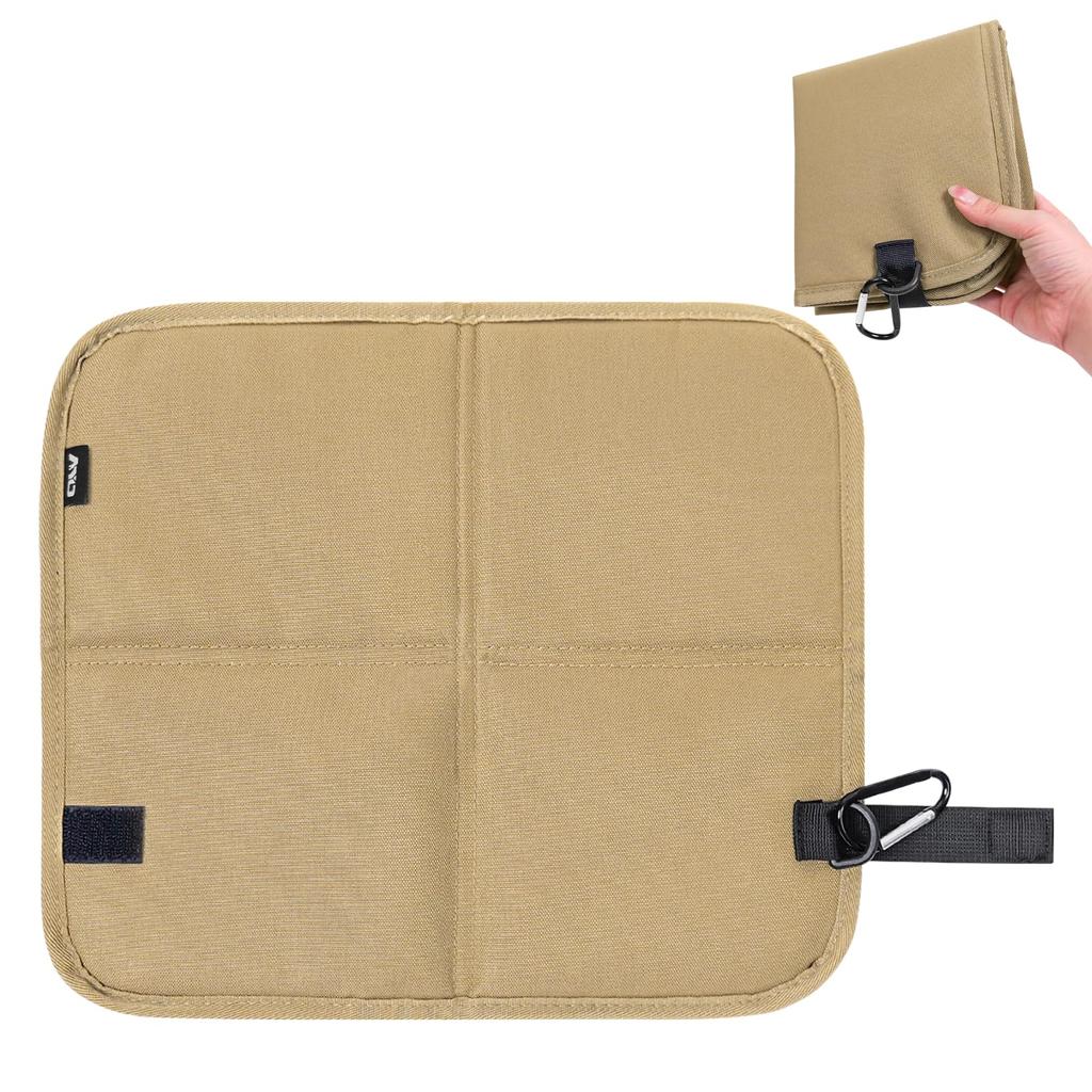 AYO Folding Cushion, Outdoor Seat Cushion, Carabiner Included, Buttocks, Lightweight,