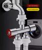 Dual-Outlet Washing Machine Faucet Diverter Valve for Easy Water Distribution