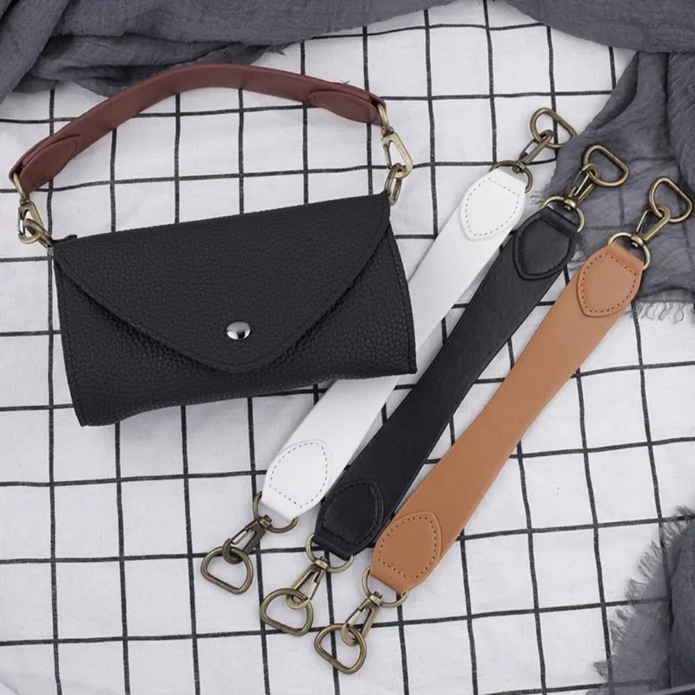 Leather Bag Accessories Leather Handbag Short Strap Armpit Bag Hand Carry Bag Handle Strap Solid Color Short Shoulder Bag Strap