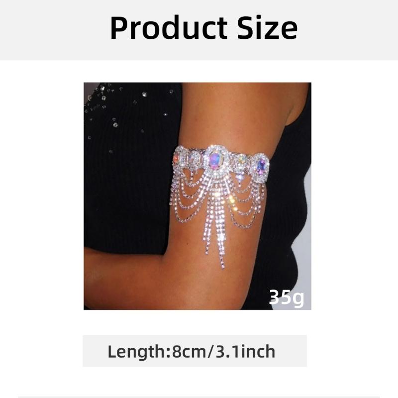 Tassels Arm Chain Fashion Armlet Unique Styles Bracelet Belly Dance Bracelet for Women Elegant Fashion Accessory