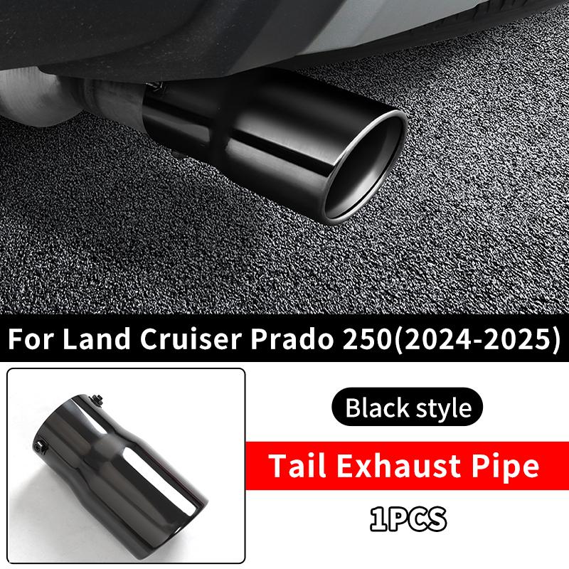 For 2024-2026 Toyota Land Cruiser 250 LC250 Prado 250 Stainless Steel Exhaust Tip Tailpipe Cover Exterior Upgrade Accessories