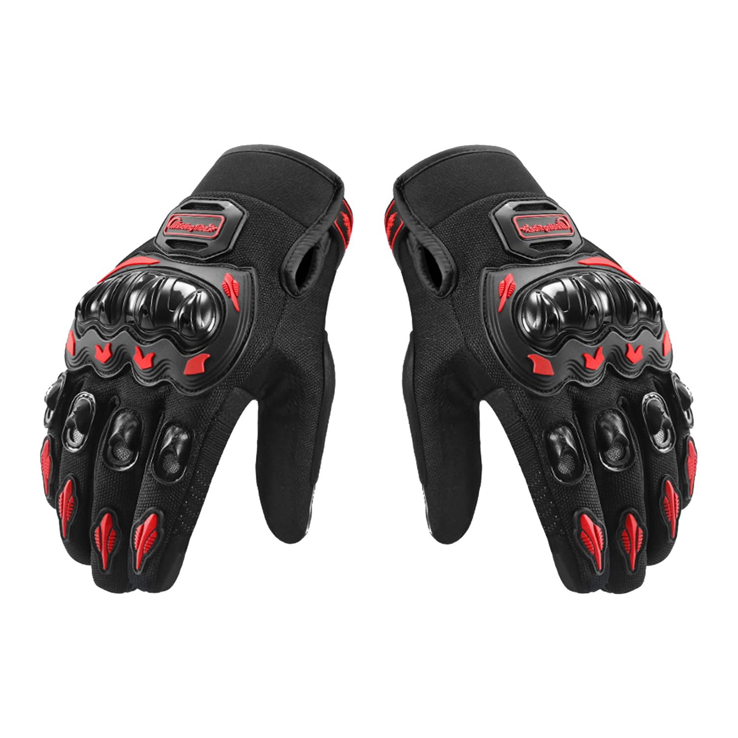 

Ryo Raku Seikan Motorcycle Gloves, Smartphone Compatible, Spring, Summer, Autumn, Winter, Motorcycle, Bicycle Gloves, XL красный