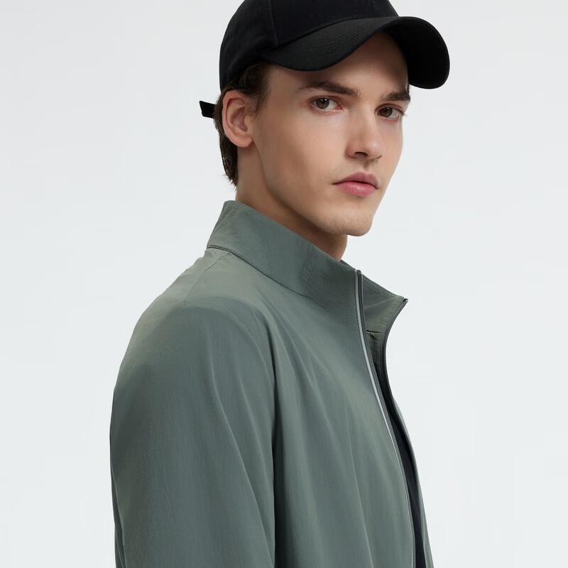 JOEONE Men's Casual Stand Collar Jacket