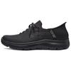 Sport Lightweight Comfortable Low-Top Casual Running Shoes Men Sneaker Black 232439-BBK
