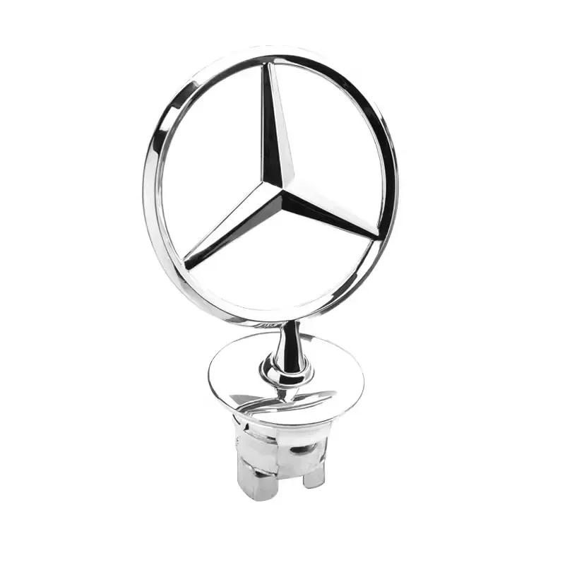 

C200 E200 New 2025 For Mercedes Benz Car Bonnet Emblem Engine Front Hood Logo Marking Accessories For Mercedes Benz AMG W177 W17