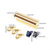 Hawaiian Guitar Slide  Finger-Clip Handheld Slide Finger-Sleeve Slide Gold Guitar Finger Slide