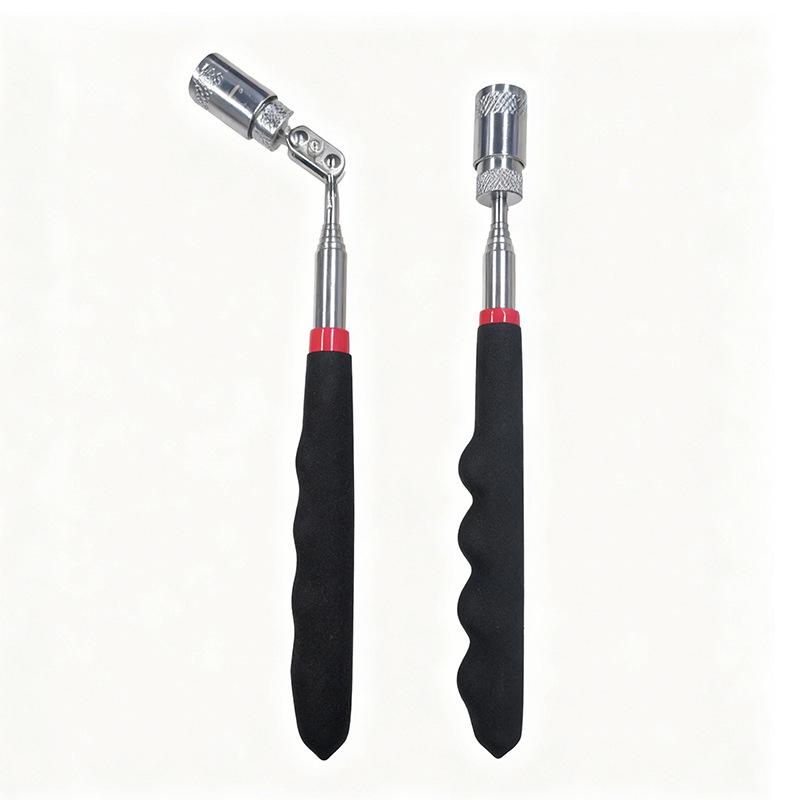 LED Telescopic Magnetic Pick-Up Tool with High-Intensity Light for Auto Repair