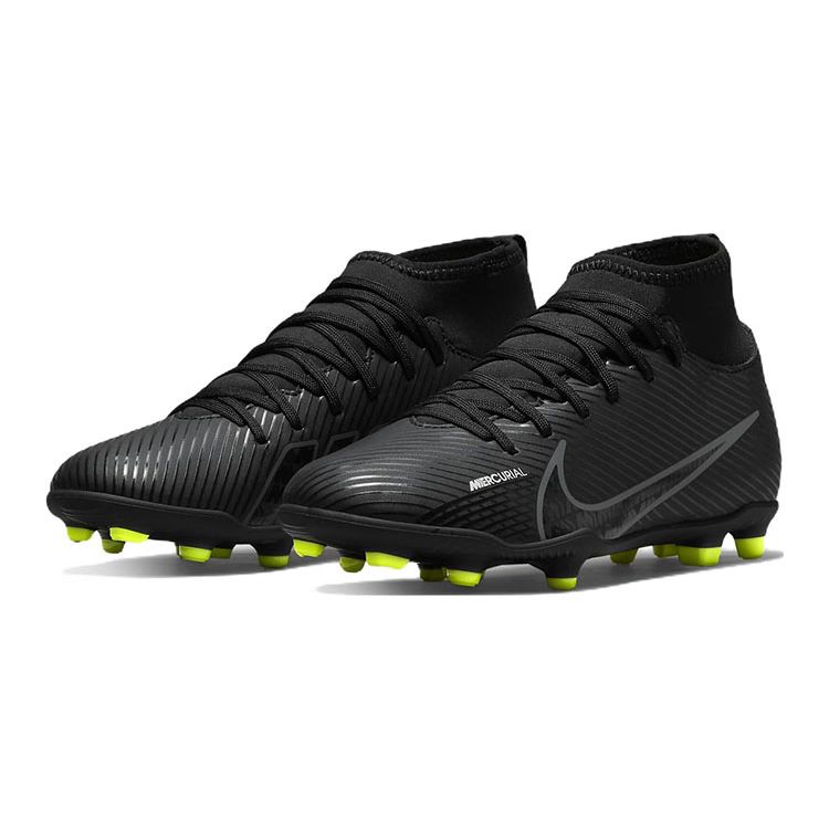 Nike Mercurial Superfly 9 Club FG MG GS Shadow Pack Kids Sneakers Black Summit-White Volt DJ5959-001