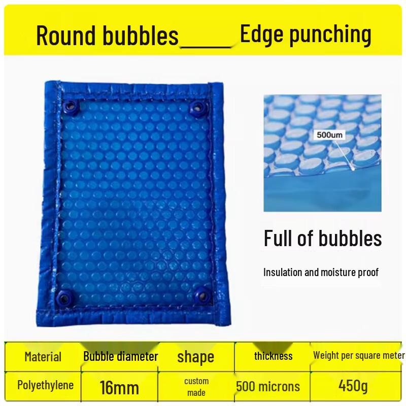 PE Bubble Swimming Pool Solar Cover