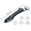 Precisions Silicone Sealant Finishing Tool Caulking Removers Silicone Removal Tool for Kitchen/Bathroom Applications