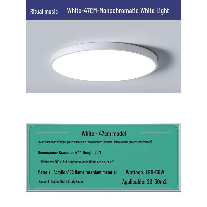 Three-Proof Round Motion Sensor Ceiling Light