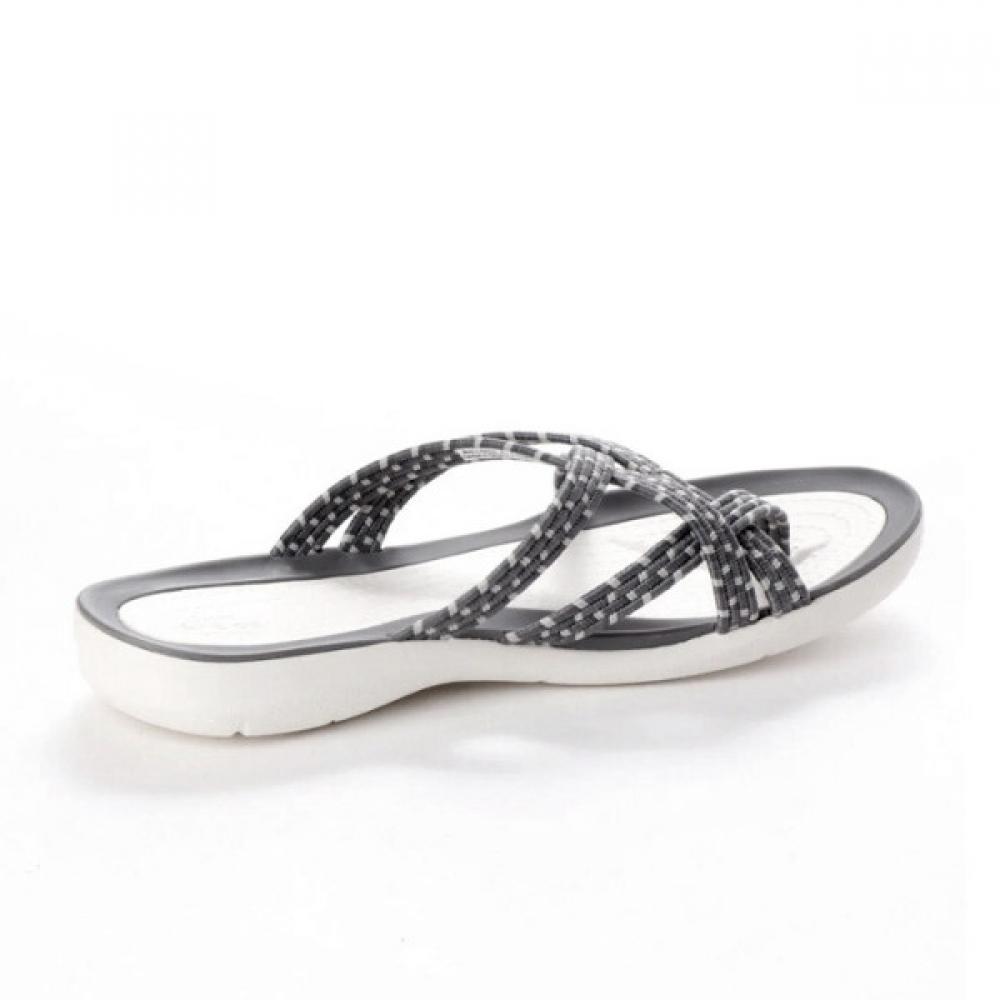 Crocs Swiftwater Webbing Flip Sandal