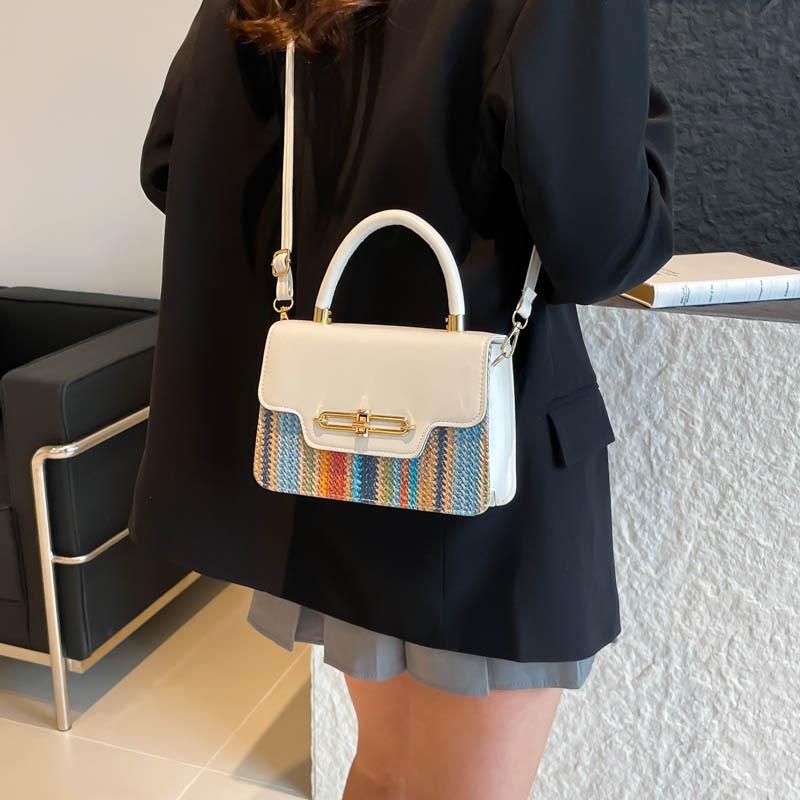 Urban Style Pu Small Handheld Bag With Inner Phone Pocket For Women