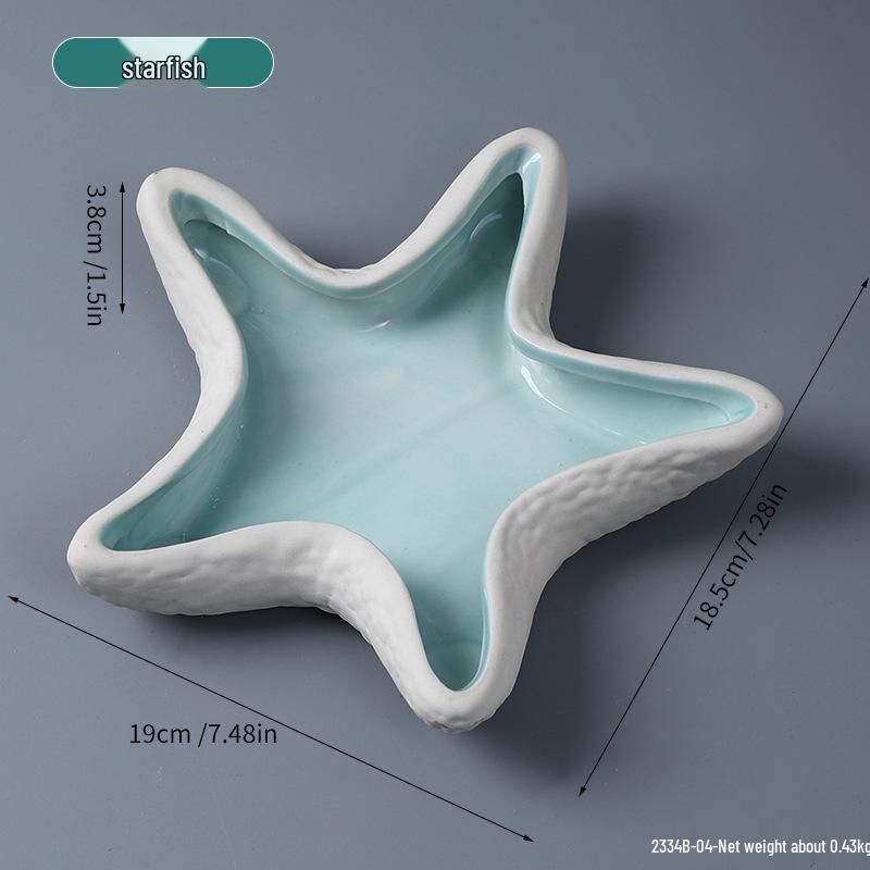 Luminous Shell Night Light & Jewelry Tray: Bedside Lamp and Ornament