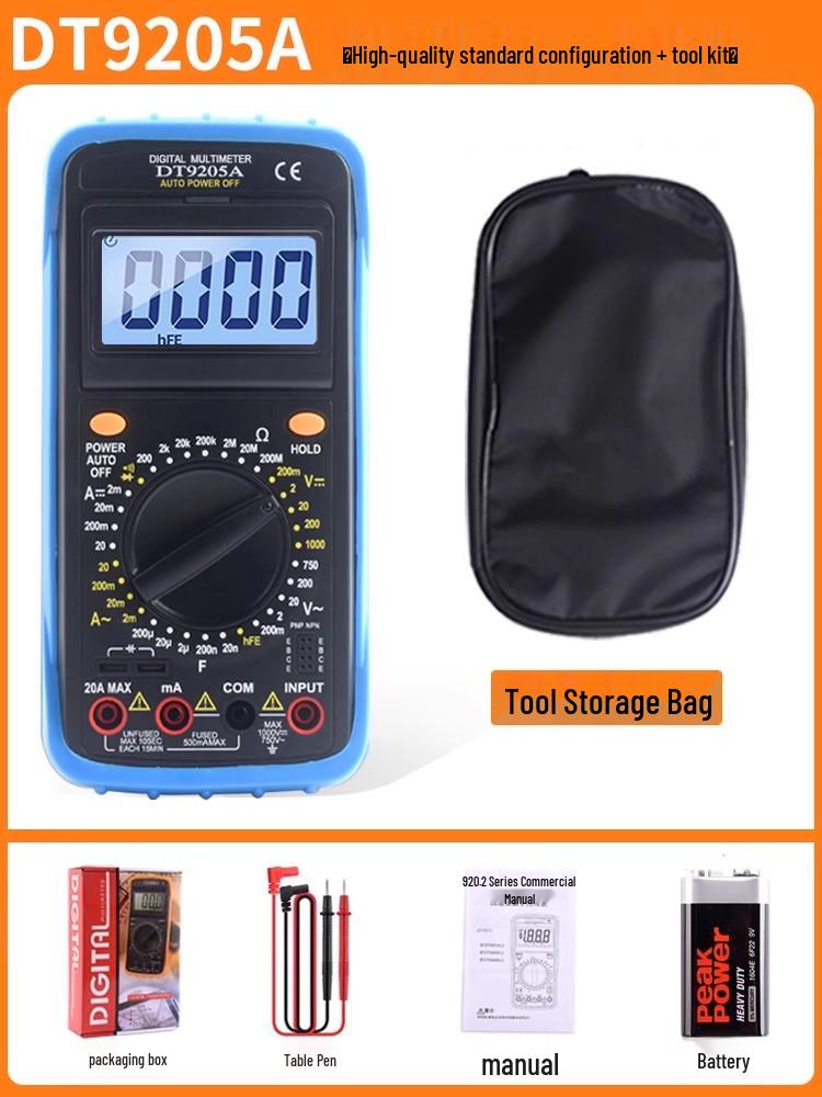 Digital High-Precision Anti-Burn Multimeter Set for Home Use