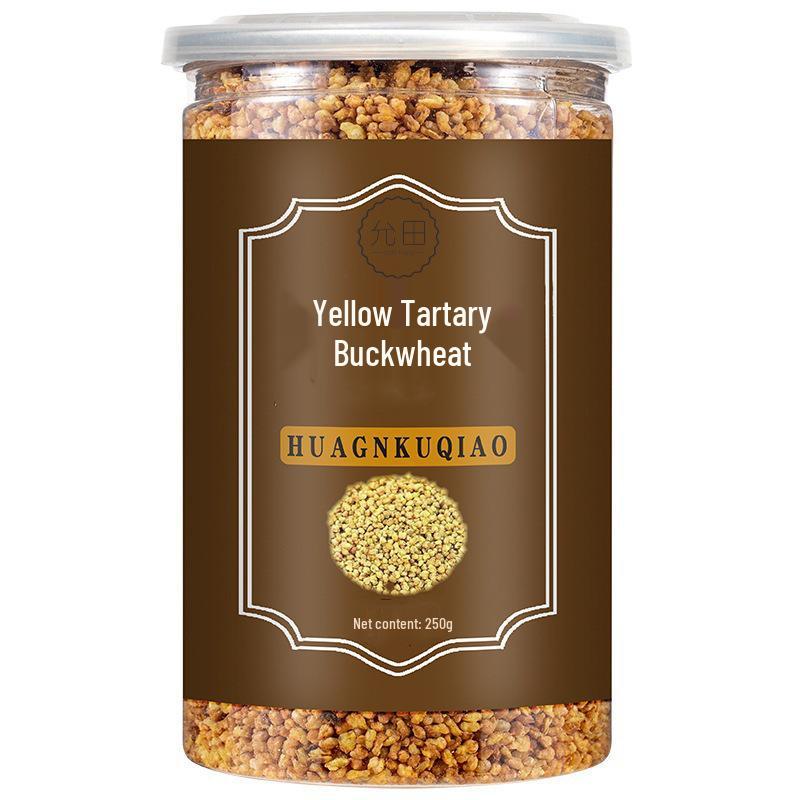 Yellow Buckwheat Tea 250g - Whole Plant Daliangshan Buckwheat Tea in Bottle/Canned for Hotel & Restaurant Use Yellow Buckwheat 250g [Bottled]