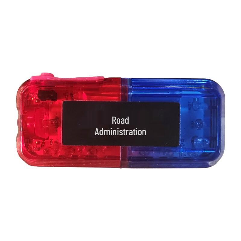 Jungle Fox LED Red & Blue Shoulder Warning Light
