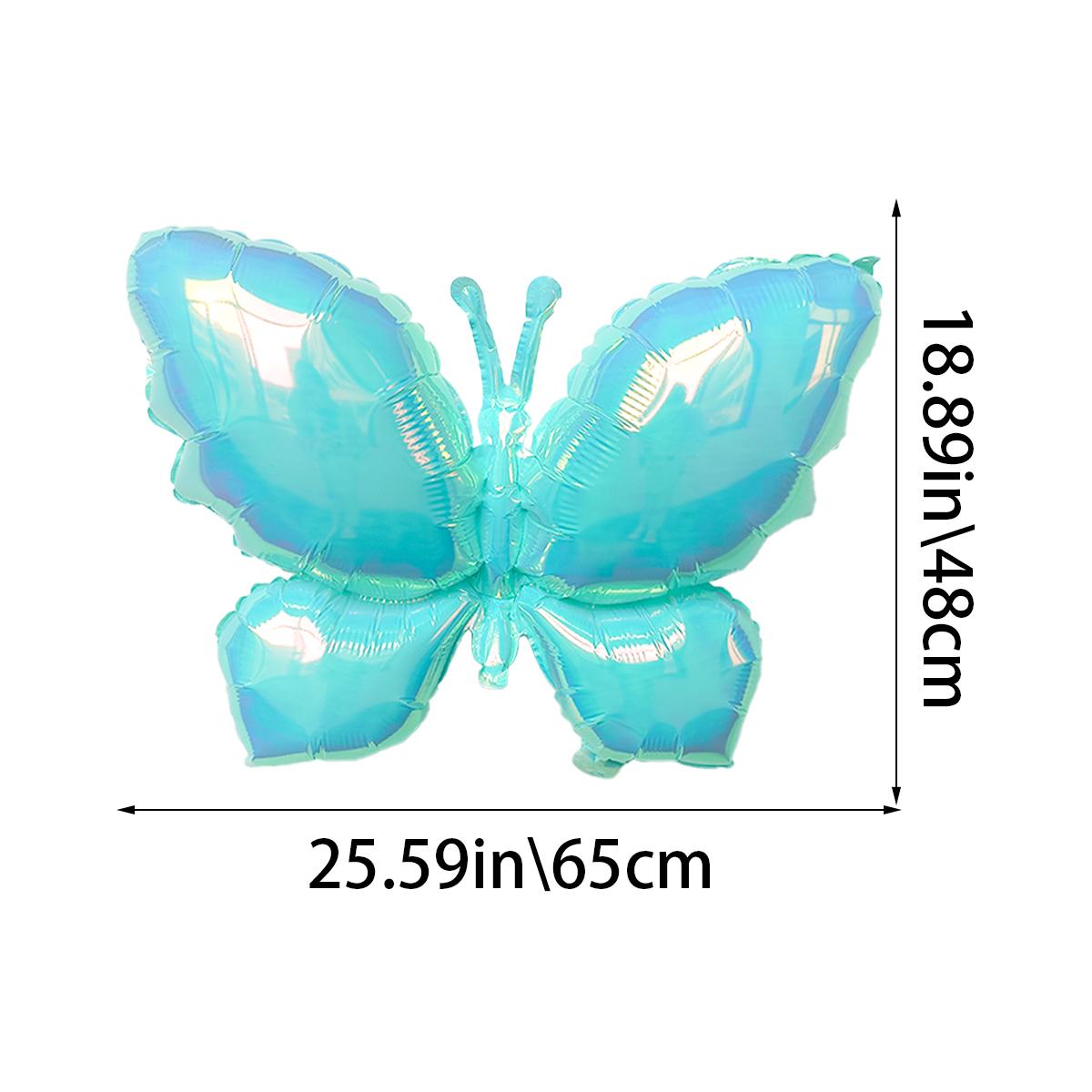 

1 шт. разноцветный воздушный шар из алюминиевой фольги в виде бабочки подойдет для тематической вечеринки с бабочками, свадьбы, дня рождения, украшения подарка Other