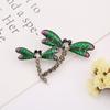 Metal Alloy Dragonfly Rhinestone Pin Brooch Retro Chic Style Trendy Style Dripping Cute Style Insect Animal Series BroochRetro Jewelry