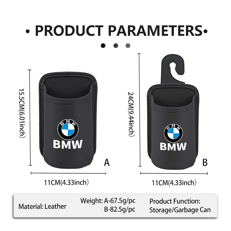 ADZW9 Car Rear Seat Cup Drink Holder Back Seat Hanging Storage Hook For BMW M 1 3 4 5 6 7 Series M3 M6 F01 F02E34 E36 E70 F10 X6 X1