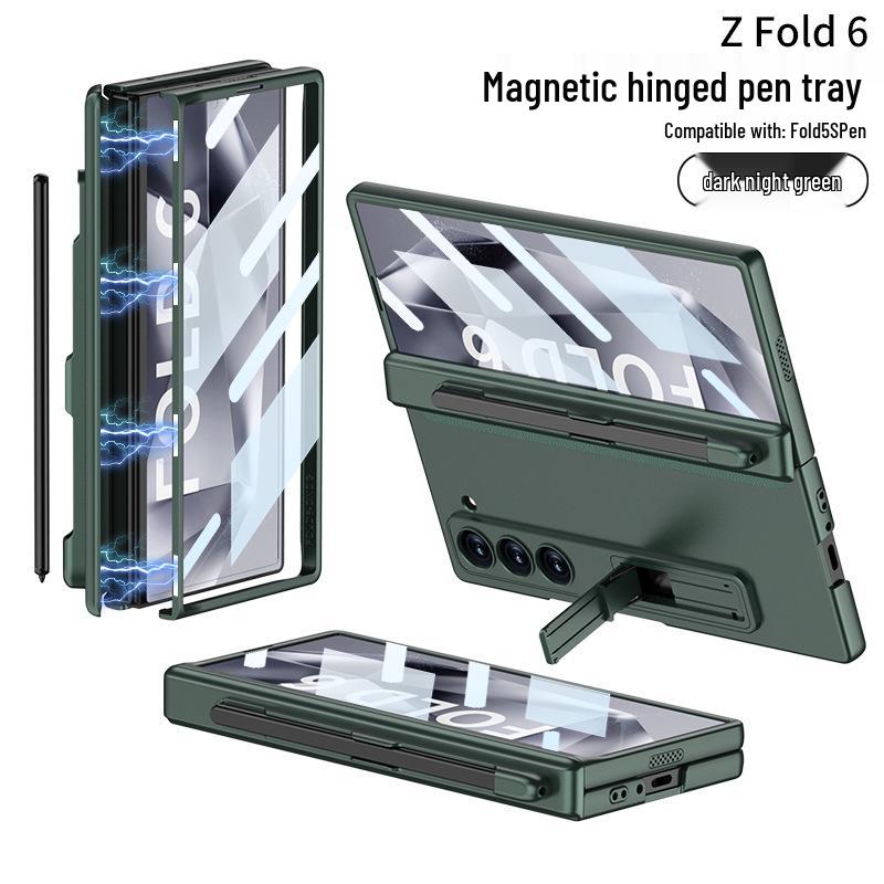 Magnetic Hinge Phone Case for Samsung Z Fold6 and Fold7 - Stylish New Design