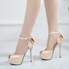 Fashion peep toe platform high heels pumps women shoes wedding shoes bride women stiletto heels pumps shoes woman salto alto feminino 51