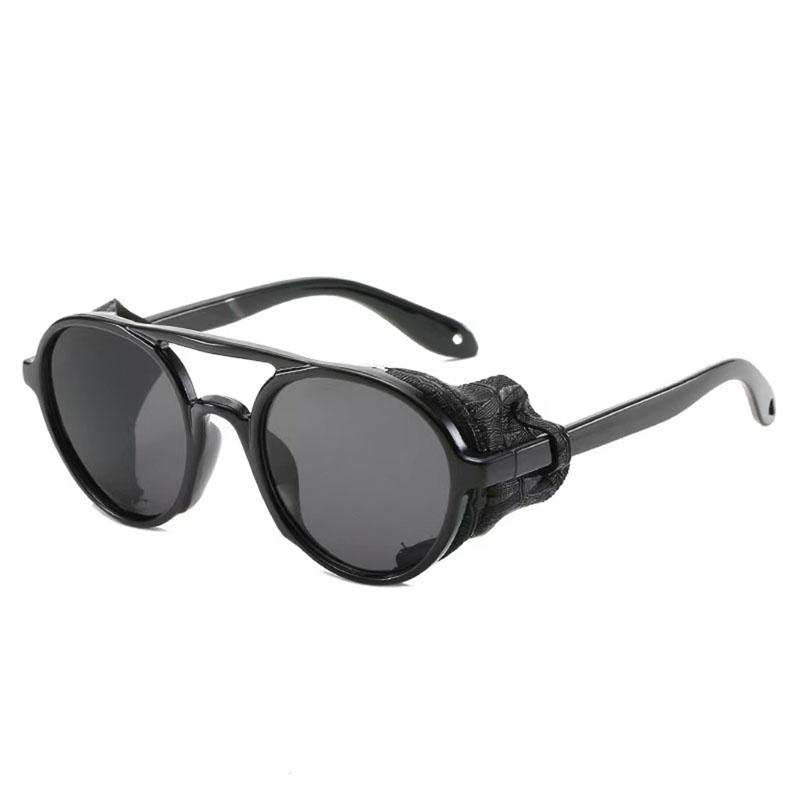 New Punk Small Frame Circle Form Sunglasses Women'S Brand Designer Fashion Sun Glasses Men'S Vintage Eyewear Uv400