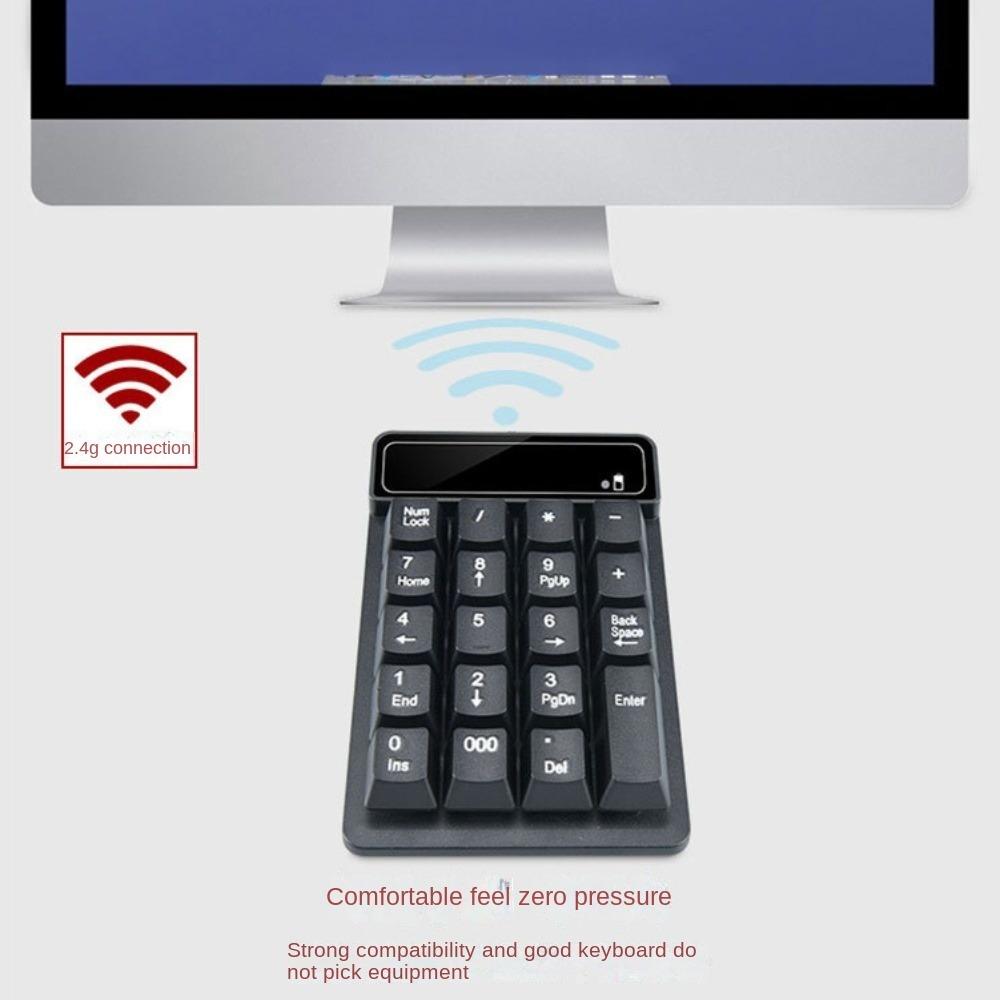 Mechanical Feel Computer Bluetooth Small Keyboard Mini USB Numeric Keypad Accounting Supplies