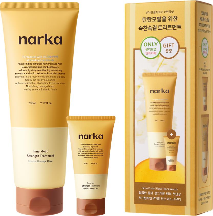 

Narka Inner Effect Strength Treatment 230ml Promotion (+30ml Treatment Free)