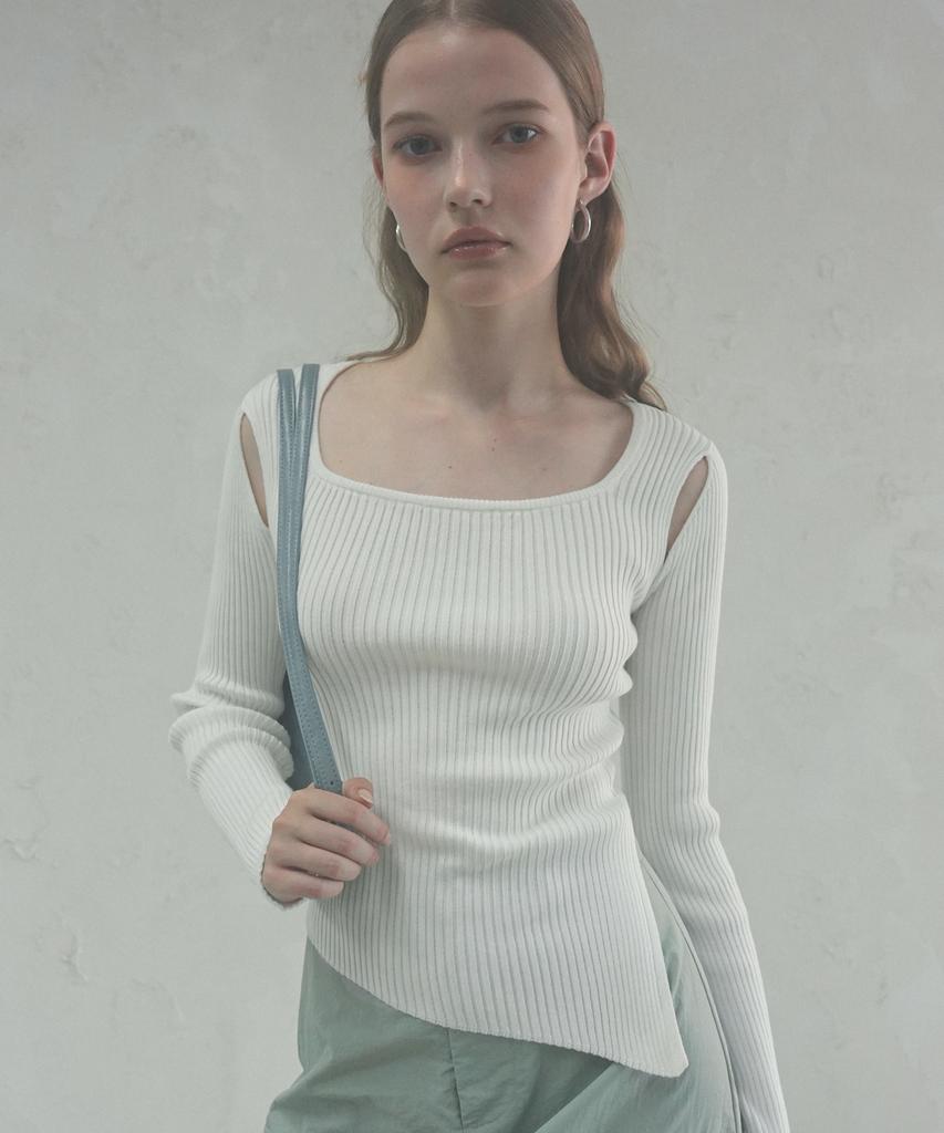 AVANDRESS Hilda Shoulder-Hole Knit - 4Col