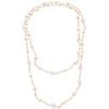 Layered Pearl Necklace Long Length Sweater Necklace New Bead Necklace  Lady Wear