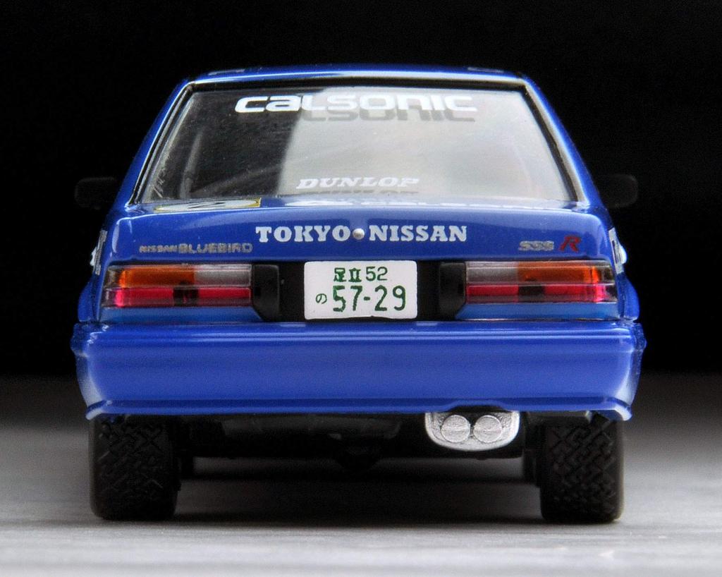 Tomica Limited Vintage Neo Scale Nissan Bluebird Team Calsonic 1989 All Japan Rally Spec 1/64 TLV-N185c SSS-R #2 (Finished Model)