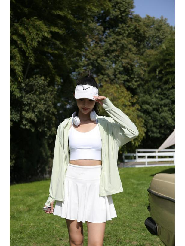 

Женская солнцезащитная куртка свободного кроя с защитой от УФ-лучей для езды на велосипеде на открытом воздухе Small