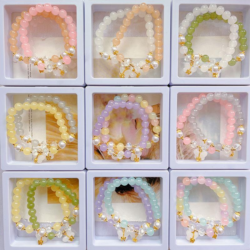 

Подвеска бабочка акриловый браслет из бисера для женских ювелирных аксессуаров