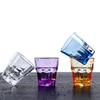 4 Pcs Acrylic Octagonal Cup Gobstoppers Transparent Cups Whisky Glasses Child