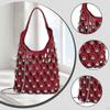 Women Hollow Hobo Bag Casual Slouchy Handbag for Eyeglass Cases Books Magazines