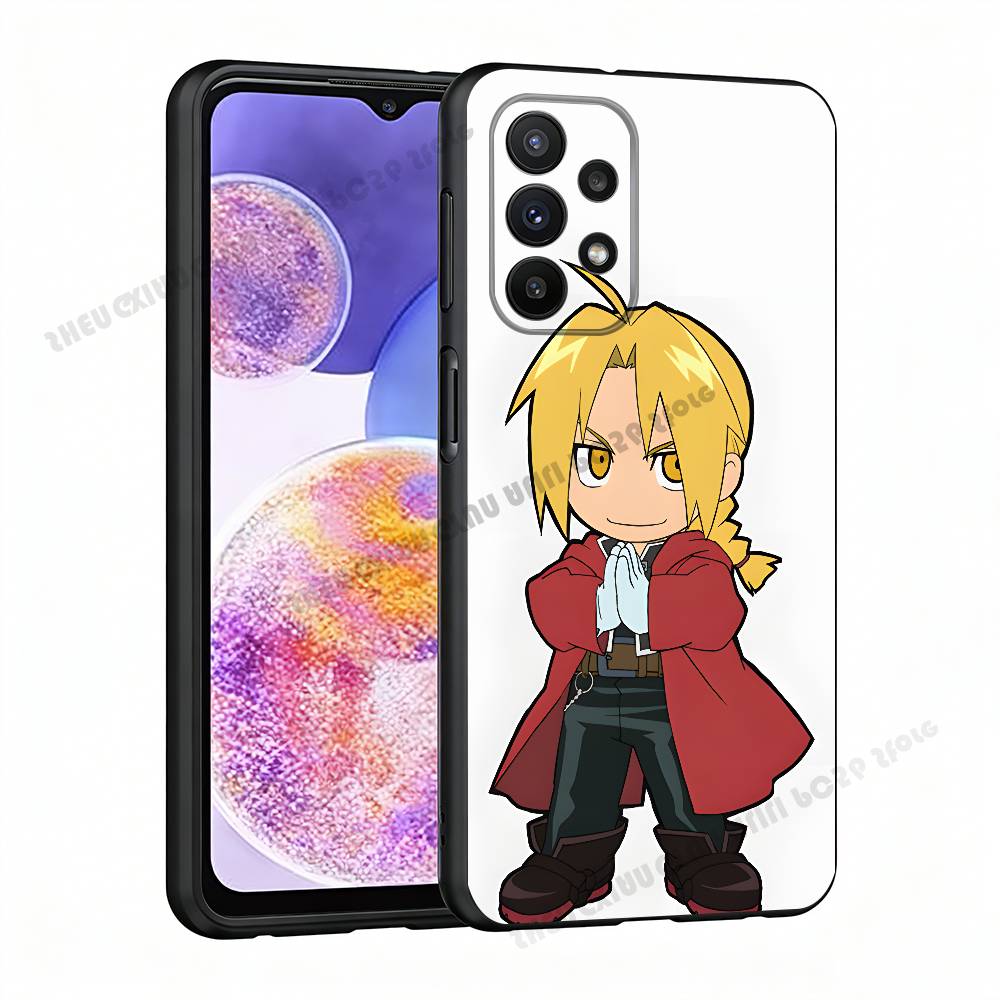 

Anime E-Elric W-Winry Phone Case For Samsung A21 31 51 53 71 20 22 30 32 42 50 01 02 10 11 4G 5G Cover Samsung A30