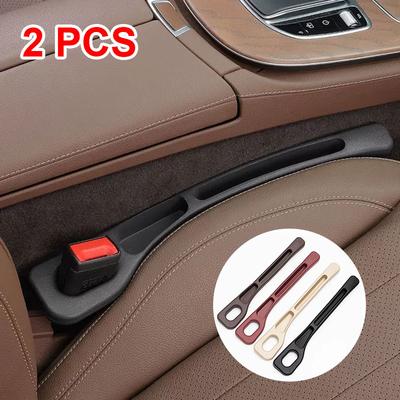 1 Pair Car Seat Gap Filler Side Seam Plug Strip Leak-Proof Filling Strip For All Car Model Wallet Phone Holder Car Accessories