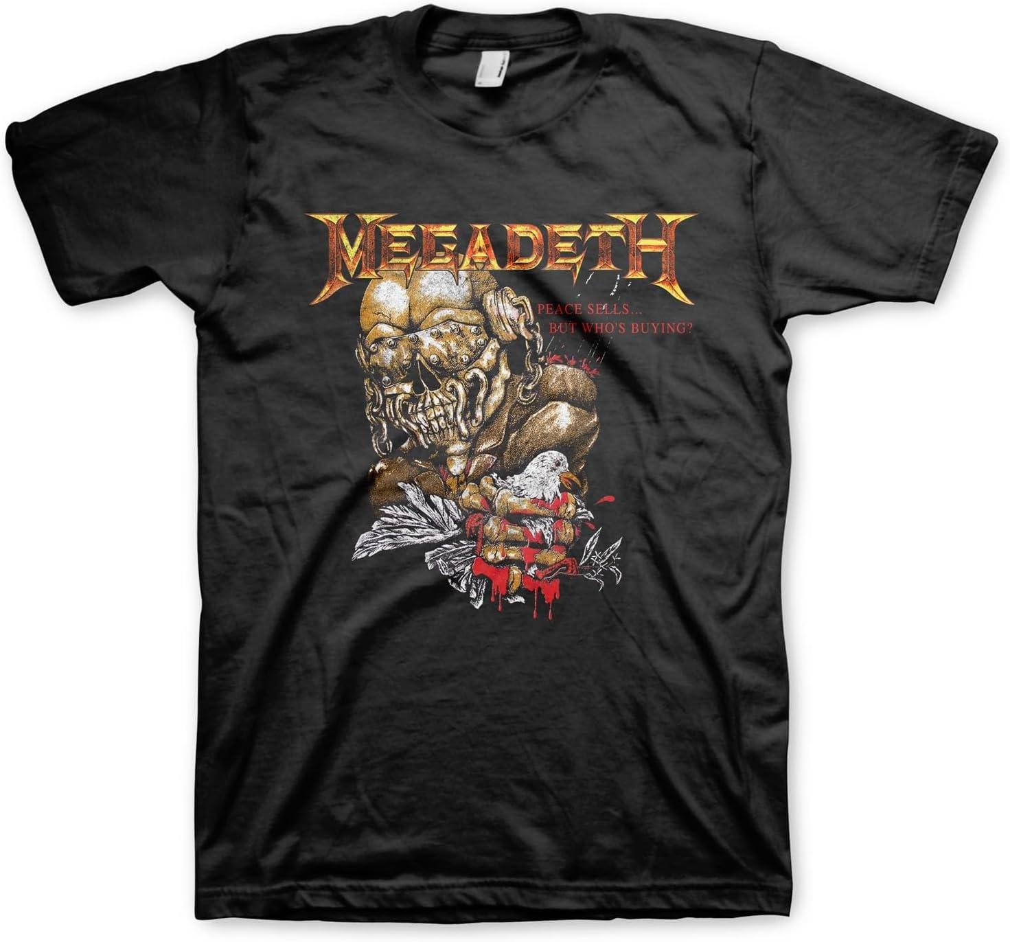 Мужская футболка Megadeth Peace Sells S