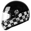 Vintage Full Helmet Four Seasons Men's and Women's Light Commuter Fiberglass Carbon Fiber Cruise Locomotive Motorcycle Helmet
