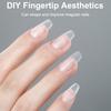 100Pcs/Box False Nails Press On Nails Coffin Artificial Nails Clear Fake Nail Tips For Extension Manicure Tool