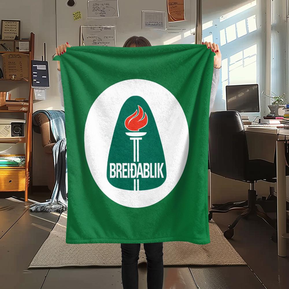 Breidablik Amateurs Print Flannel Blanket, High quality Comfortable for All Seasons, Home Decor, Warmth and Comfort