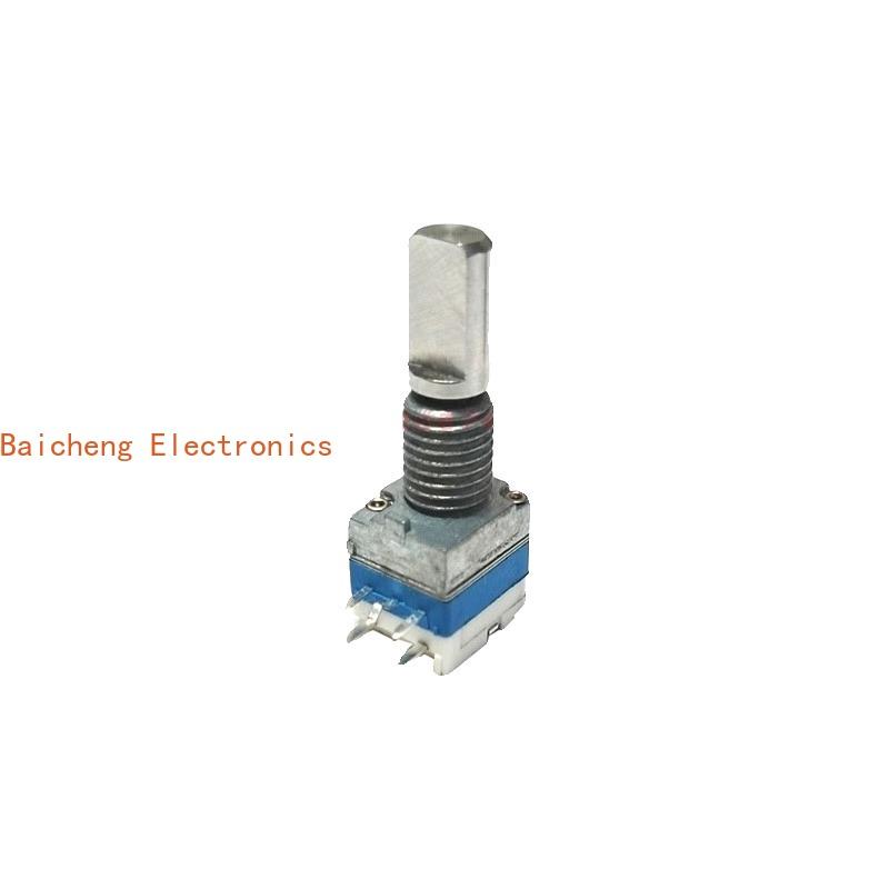 10PCS Encoder 09 Walkie Talkie with Press Switch 20 Positioning 20 Pulse Potentiometer 5-pin 17 Half Shaft
