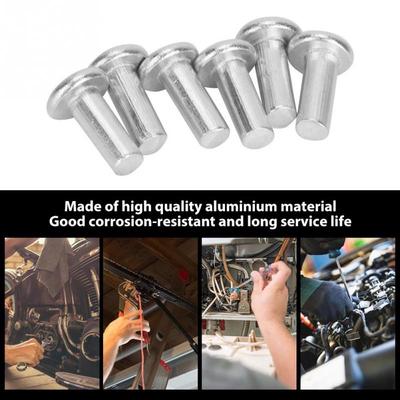 100Pcs Gb867 M4 Flat  Aluminum Rivets Flat  Rivet
